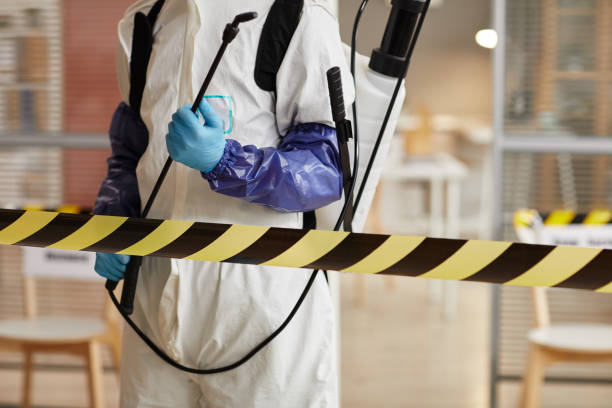 Professional Sewage Cleanup technician working in Mascoutah, IL